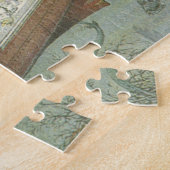 Vintage Science Fiction Stoomtech Onderzeeër in Ze Legpuzzel (Zijkant)