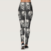 Vintage Science Human Anatomy, Antique Skull Leggings (Achterkant)