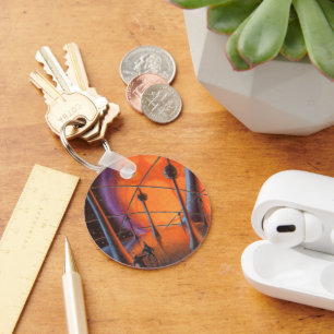 Vintage Sciencefiction, Oranje Zon en Buitenaardse Sleutelhanger