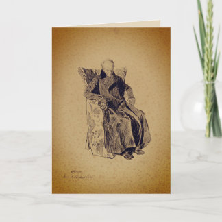 Vintage Scrooge A Christmas Carol Gibson Kaart