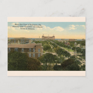 Vintage Seabreeze Florida Clarendon Hotel Briefkaa Briefkaart