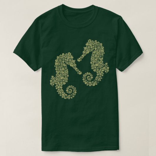 Vintage Seahorse T-shirt (Design voorkant)