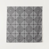 Vintage seamless models. Modern stylish texture. C Wandkleed (Voorkant (horizontaal))