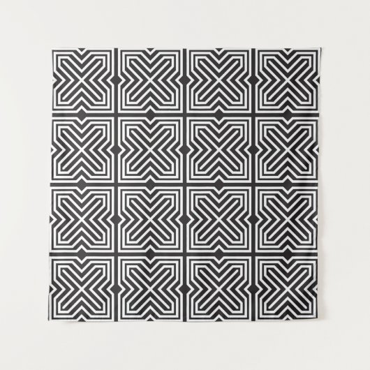 Vintage seamless models. Modern stylish texture. C Wandkleed (Voorkant)