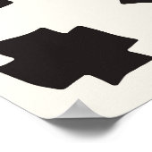 Vintage Seamless Pattern. Abstract Background With Poster (Hoek)