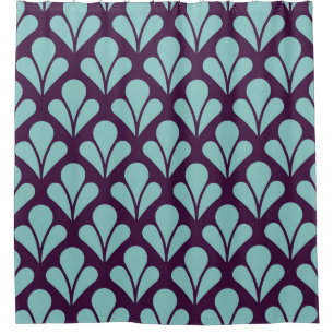 Vintage Seamless pattern. Stylish abstract Douchegordijn