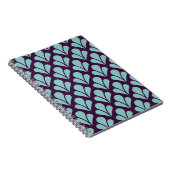 Vintage Seamless pattern. Stylish abstract Notitieboek (Rechterzijde)