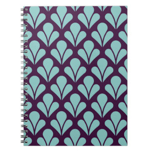 Vintage Seamless pattern. Stylish abstract Notitieboek
