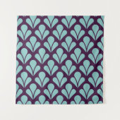Vintage Seamless pattern. Stylish abstract Wandkleed (Voorkant)