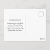 Vintage Seashells Starfish Ocean Beach Coastal  Briefkaart (Achterkant)