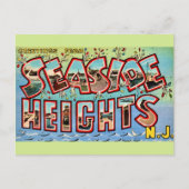 Vintage Seaside Heights NJ  Briefkaart (Voorkant)