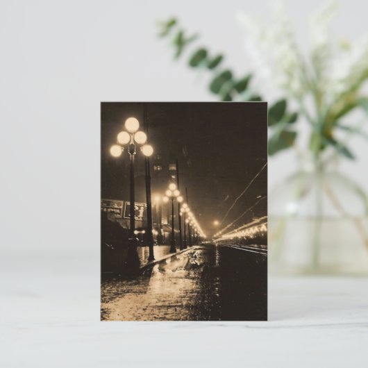 Vintage Seattle Briefkaart (Staand voorkant)