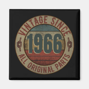 VINTAGE SEDERT 1966 ALLE ORIGINELE ONDERDELEN MAGNEET