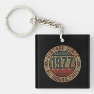 VINTAGE SEDERT 1977 ALLE ORIGINELE ONDERDELEN. SLEUTELHANGER