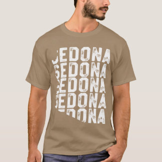 Vintage Sedona Vacation Shirt Arizona State Geogra
