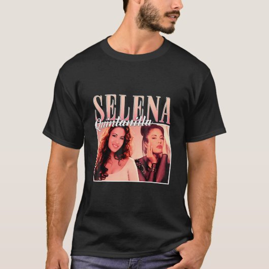 Vintage Selenas Quintanilla-shirt T-shirt (Voorkant)