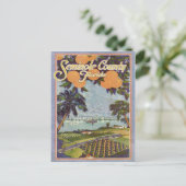 Vintage Seminole County Florida Briefkaart (Staand voorkant)