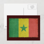 Vintage Senegal Briefkaart (Voorkant / Achterkant)