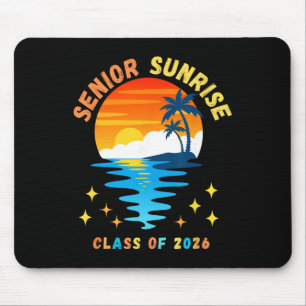 Vintage Senior Sunrise 2026 Aflstuderen Cl Middelb Muismat