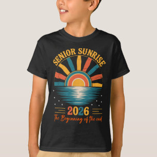 Vintage Senior Sunrise 2026 Van Cl Afstuderen _1  T-shirt