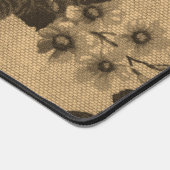 Vintage Sepia Floral, Antiek Bureaumat (Hoek)