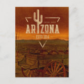 Vintage Series Arizona Travel Briefkaart (Voorkant)