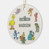 Vintage Sesame Street Characters Keramisch Ornament (Links)