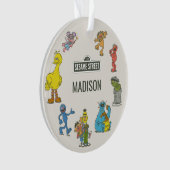 Vintage Sesame Street Characters Ornament (voorkant)