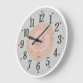 Vintage Shabby Chic Antique Grote Klok (Hoek)