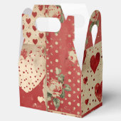 Vintage shabby chic  bedankdoosjes (Geopend)