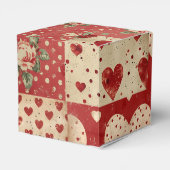 Vintage shabby chic bedankdoosjes (Achterkant)