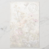Vintage Shabby Chic ontwerp briefpapier (Voorkant)