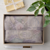 Vintage Shabby Chic Provence Frans Lavendel Tissuepapier (Geschenk)