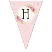 Vintage Shabby Chic Rozen Frame Bunting Vlaggen Vlaggetjes (Tweede vlag)
