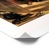 vintage Shakespeare Macbeth teruggetrokken Poster (Hoek)