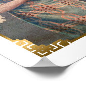 Vintage Shanghai Poster Ad Woman Papillon Dog  (Hoek)