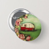 Vintage Shasta Ronde Button 5,7 Cm (Voorkant /achterkant)