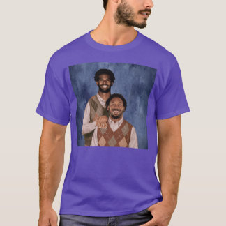 Vintage Shedeur Sanders Myles Garrett voetbalste T-shirt