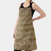 Vintage sheet music background schort (Insitu)