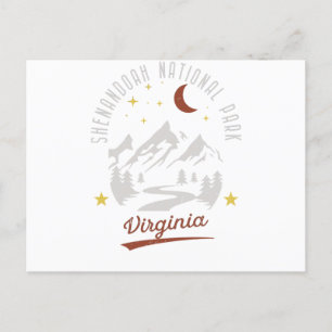 Vintage Shenandoah National Park Virginia Briefkaart