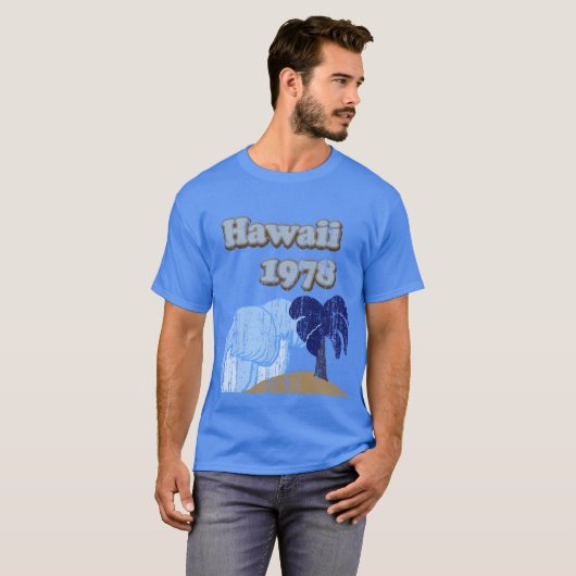 Vintage Shirt Hawaï 1978 (Voorkant volledig)