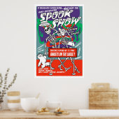 Vintage Show Poster (Keuken)
