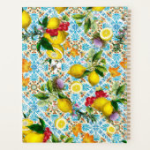 Vintage Siciliaanse tuin voor citroenen Planner (Achterkant)