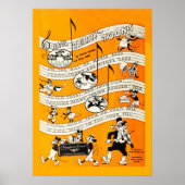 Vintage Silent Film Poster (Voorkant)