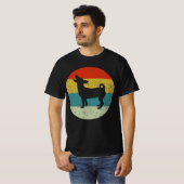 vintage silhouette 70s t-shirt (Voorkant volledig)
