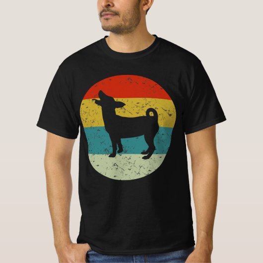 vintage silhouette 70s t-shirt (Voorkant)