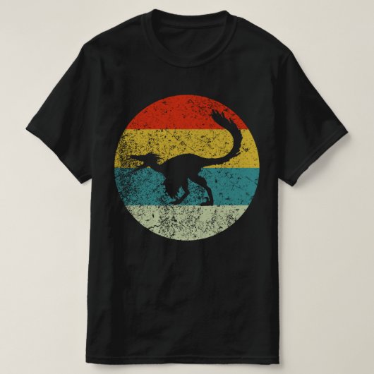 vintage silhouette 70s t-shirt (Design voorkant)
