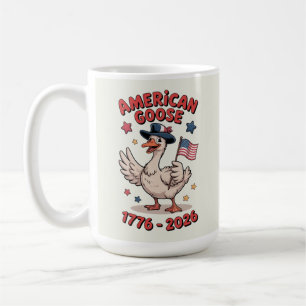 Vintage Silly Goose Amerika 250e Verjaardag Koffiemok