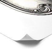 Vintage Silverware Ornate Flatware Kitchen Poster (Hoek)