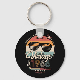 Vintage since 1966 sleutelhanger